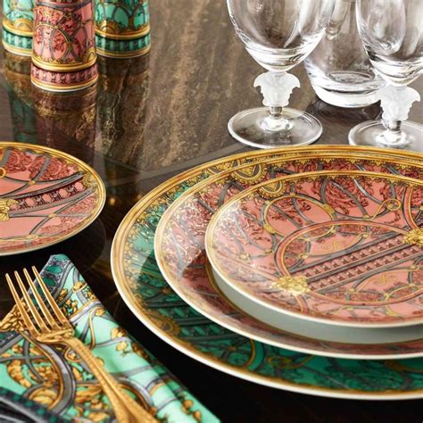 versace dining table set|versace rosenthal plate.